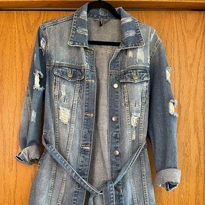 Jean jacket/dress
